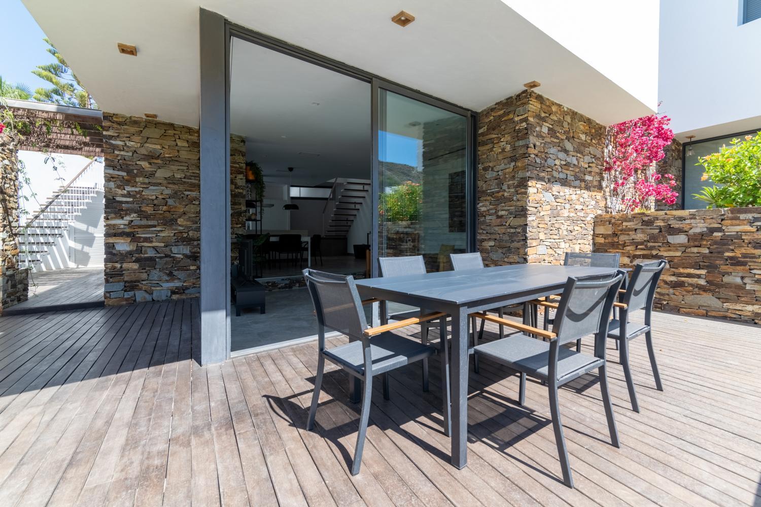 Magnifica Casa Con Encanto En Agua Amarga ภายนอก รูปภาพ